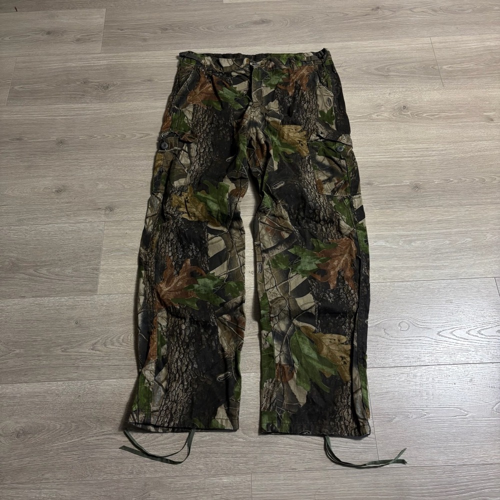 Vintage Ranger Camo‎ Cargo Pants Men's Outdoor Hunting Woodland Camouflage
